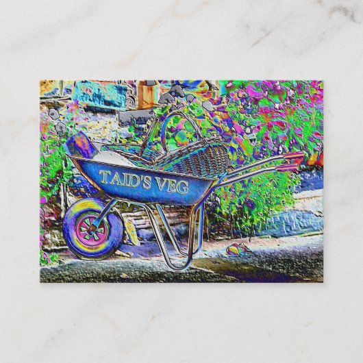 GARDENING CONTACTKAARTJE (Voorkant)