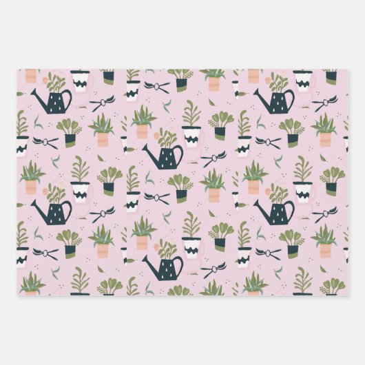 Gardening Design Wrapping Paper (Voorkant 3)