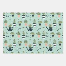 Gardening Design Wrapping Paper
