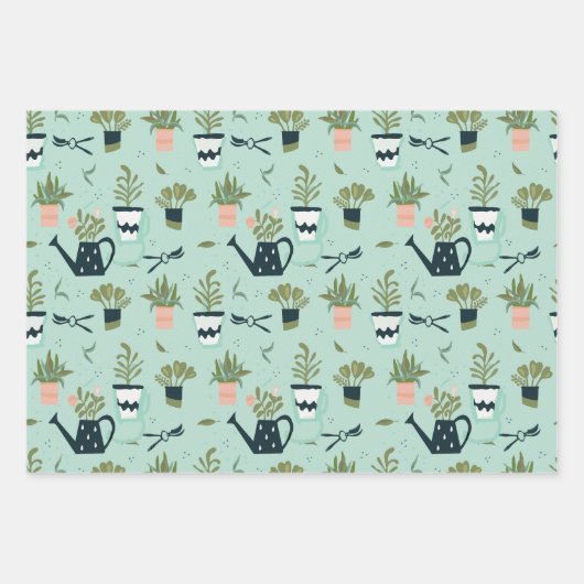 Gardening Design Wrapping Paper (Voorkant)
