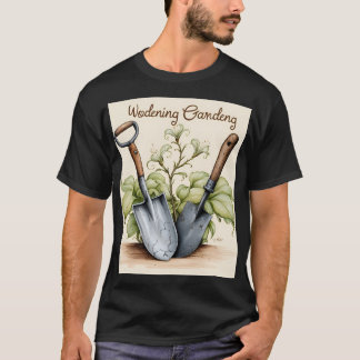 Gardening Dreams T-Shirt: Oude gereedschappen en b T-shirt