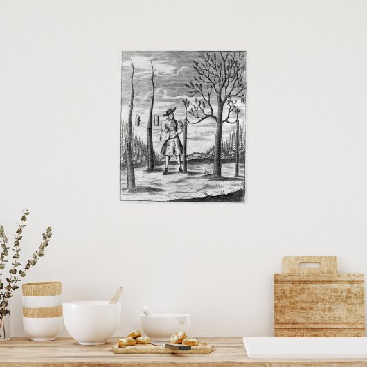 Gardening en Plant Maladies Poster (Keuken)