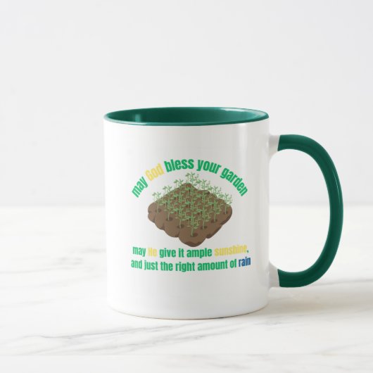 Gardening Garden Blessing Coffee Mug Mok (Rechts)