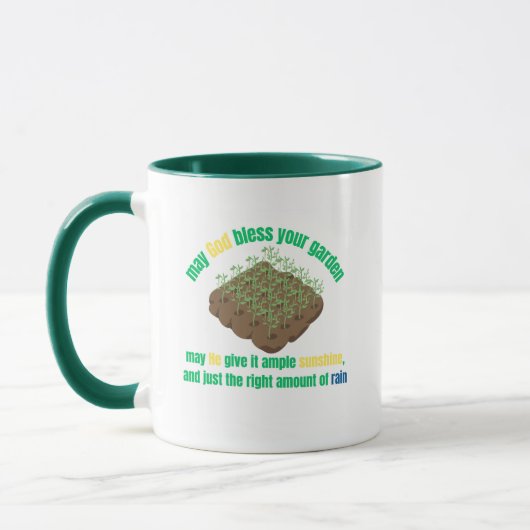 Gardening Garden Blessing Coffee Mug Mok (Links)