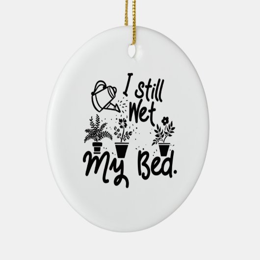 Gardening Gardener Ceramic Ornament (Rechts)