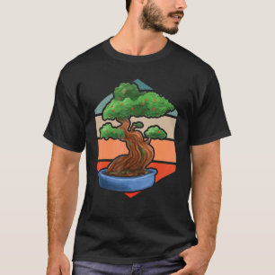 Gardening Gardener Plant Japanse Bonsai-boom T-shirt