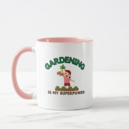 Gardening "Gardening Is My Superpower" Coffee Cup Mok