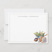 Gardening, gereedschap Persoonlijke schrijfmachine Notitiekaartje (Voorkant)