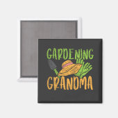 Gardening Grandma Magneet (Voorkant / Achterkant)