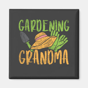 Gardening Grandma Magneet