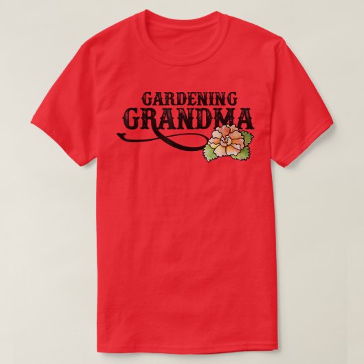 Gardening Grandma T-Shirt - Kopiëren (Design voorkant)