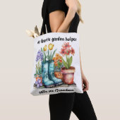 Gardening Grandma Tote Bag (Dichtbij)