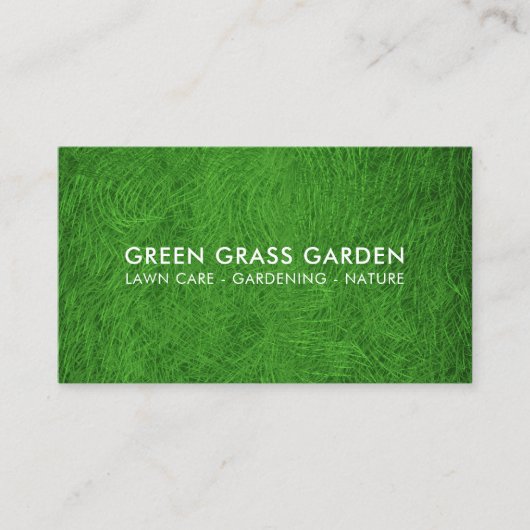 Gardening Grasveld Football Visitekaartje (Voorkant)