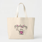 Gardening Grote Tote Bag (Voorkant)