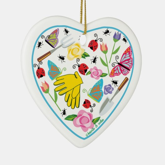 Gardening Heart Ornament (Rechts)