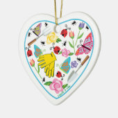 Gardening Heart Ornament (Links)