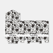 Gardening Icons Silhouettes Bedankdoosjes (Uitgevouwen)