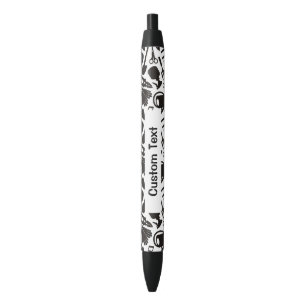 Gardening Icons Silhouettes Zwarte Inkt Pen