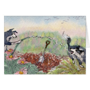 Gardening is Fun. Honden, slangen, graven