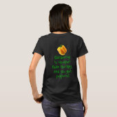 Gardening is goedkoper t-shirt (Achterkant volledig)