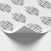 Gardening is mijn therapie cadeaupapier (Hoek)