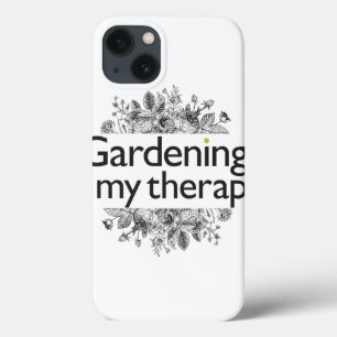 Gardening is mijn therapie Case-Mate iPhone case