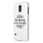 Gardening is mijn therapie Case-Mate samsung galaxy hoesje (Achterkant Links)