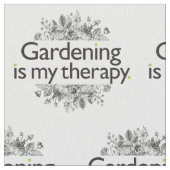 Gardening is mijn therapie stof (Close Up)