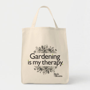 Gardening is mijn therapie tote bag