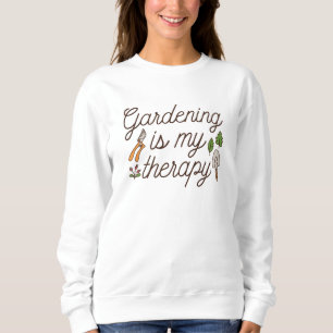 Gardening is mijn therapie trui