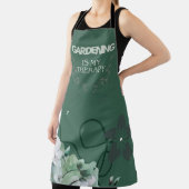 Gardening is mijn therapiespron schort (Insitu)