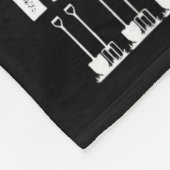 Gardening Is My Retirement Plan Funny For Garden L Fleece Deken (Hoek)