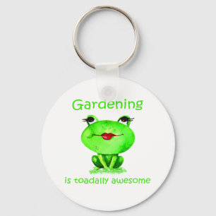 Gardening is Toadally Geweldige Fun Toad Quote Sleutelhanger