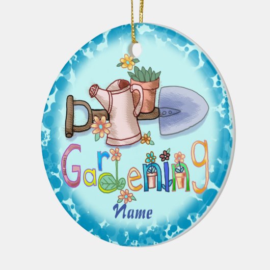 Gardening Keramisch Ornament (Links)