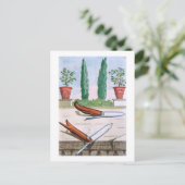 Gardening Knife uit 'Hesperides' door Giovanni Bat Briefkaart (Staand voorkant)