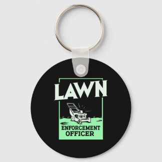 Gardening Lawn Mower Gift Sleutelhanger
