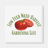 Gardening Life Magneet (Voorkant)