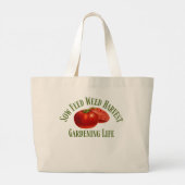 Gardening Life Tote Bag (Achterkant)
