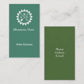 Gardening Logo 2 Visitekaartje (Voorkant / Achterkant)