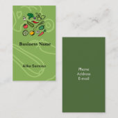 Gardening Logo Visitekaartje (Voorkant / Achterkant)