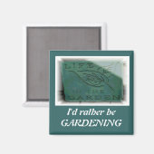 Gardening Magneet (Voorkant / Achterkant)