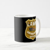 Gardening Mowing Lawn Enforcement Officer Koffiemok (Voorkant rechts)