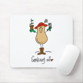 Gardening Nut T-shirts en cadeaus Muismat (Met muis)