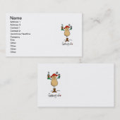 Gardening Nut T-shirts en cadeaus Visitekaartje (Voorkant / Achterkant)