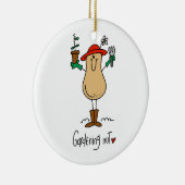 Gardening Nut T-shirts en cadeautjes Keramisch Ornament (Rechts)