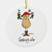 Gardening Nut T-shirts en cadeautjes Keramisch Ornament (Voorkant)
