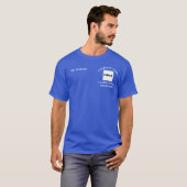 Gardening Onderhoudsambtenaar Naam bedrijf T-shirt (Voorkant volledig)