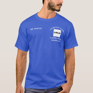 Gardening Onderhoudsambtenaar Naam bedrijf T-shirt