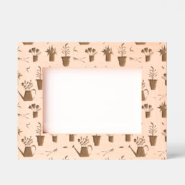 Gardening-ontwerp Gegraveerde Lijstjes