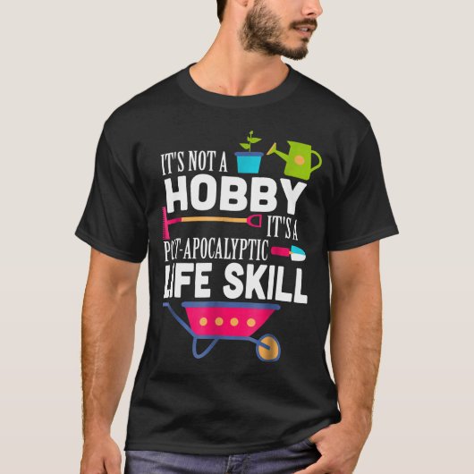 Gardening-ontwerp T-shirt (Voorkant)